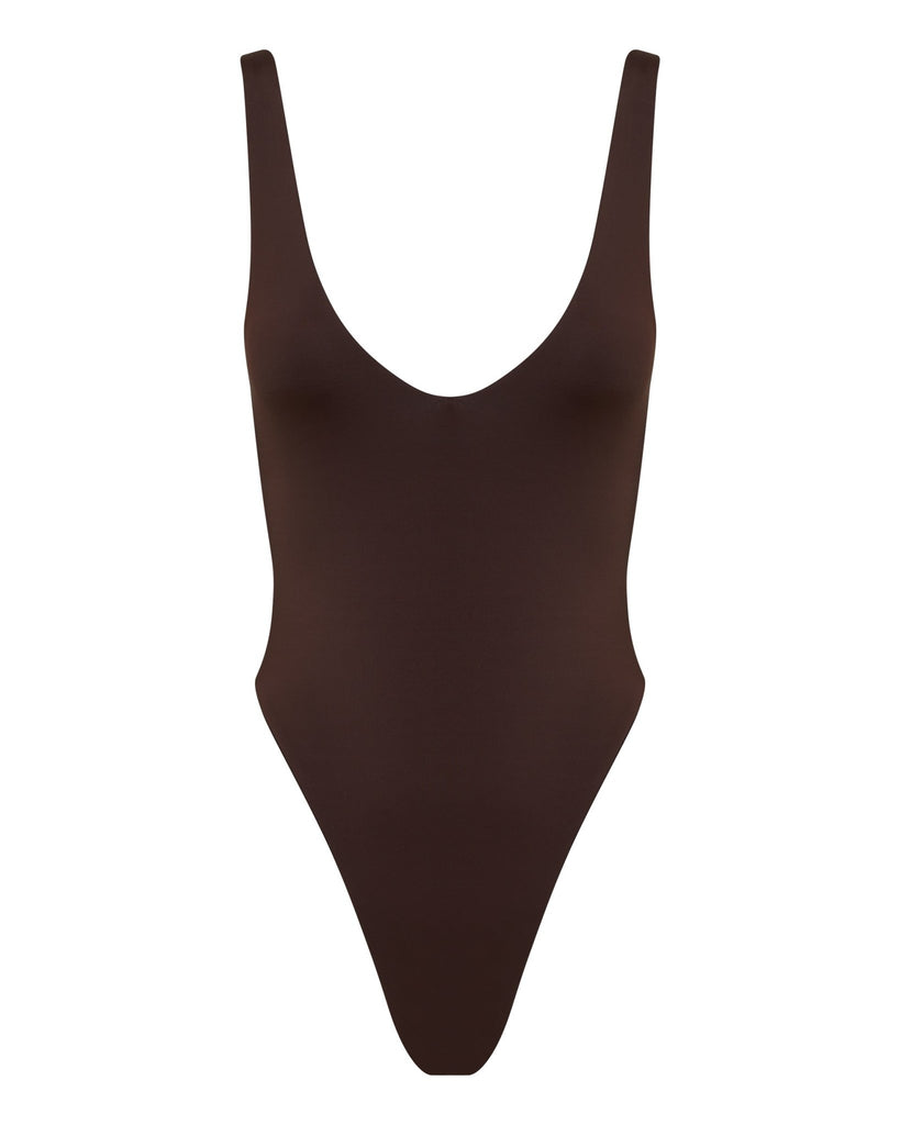 Amal One Piece | Chocolate - MYRA SWIM