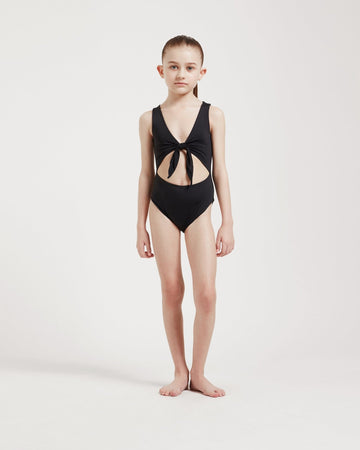 Asiah One Piece - Mini | Black - MYRA SWIM