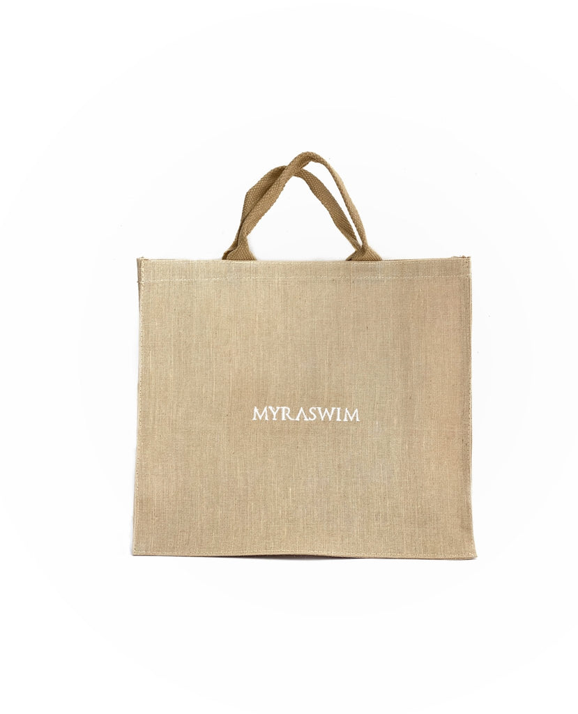 Beach Tote - Large | Natural - MYRA SWIM