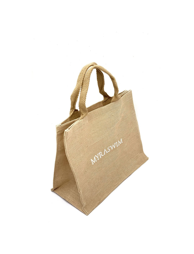 Beach Tote - Small | Natural - MYRA SWIM