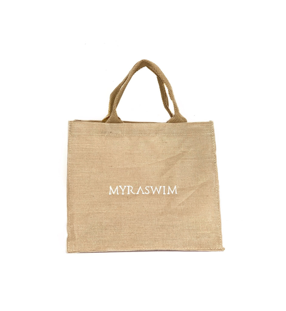 Beach Tote - Small | Natural - MYRA SWIM