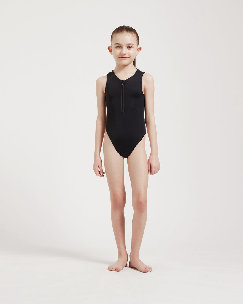 Davis One Piece - Mini | Black - MYRA SWIM