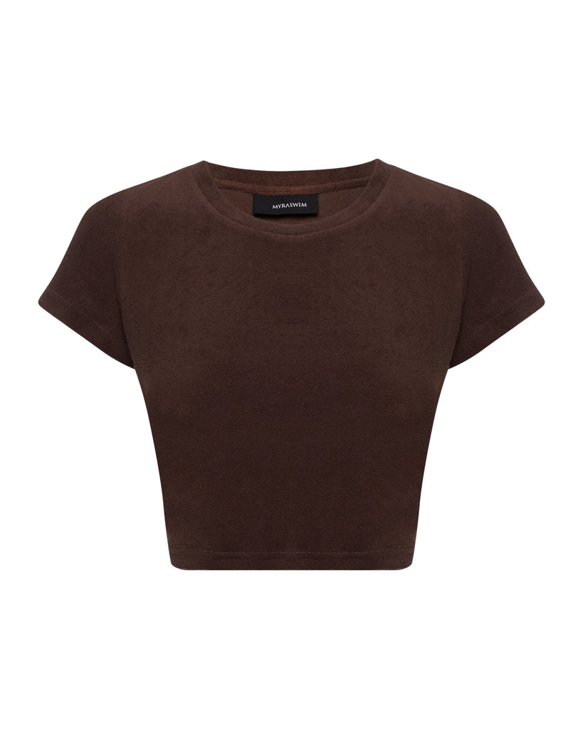 Elvi Top | Chocolate - MYRA SWIM