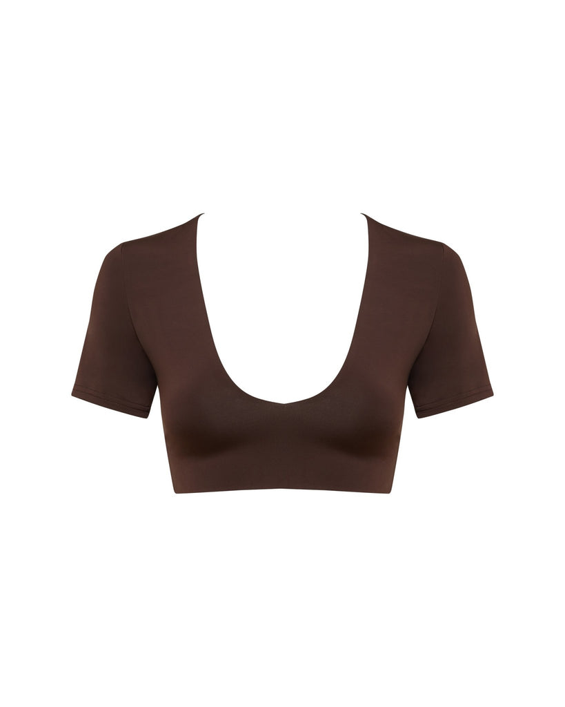 Hawke Top | Chocolate - MYRA SWIM