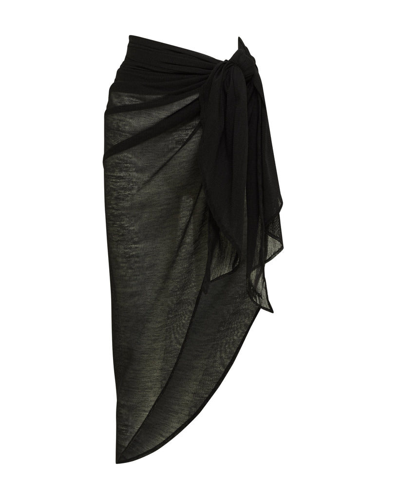 Ivy Sarong | Black - MYRA SWIM