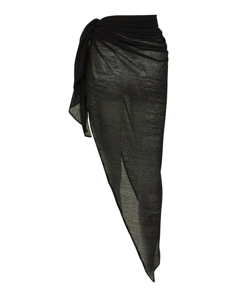 Ivy Sarong | Black - MYRA SWIM