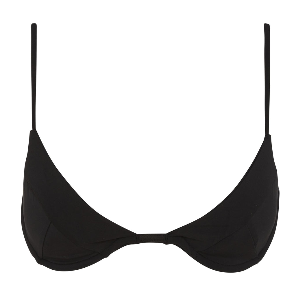 Jardin Top | Black - MYRA SWIM