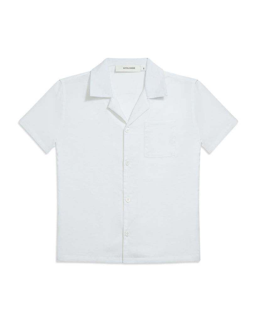 Knox Mini Shirt | Vanilla - MYRA SWIM