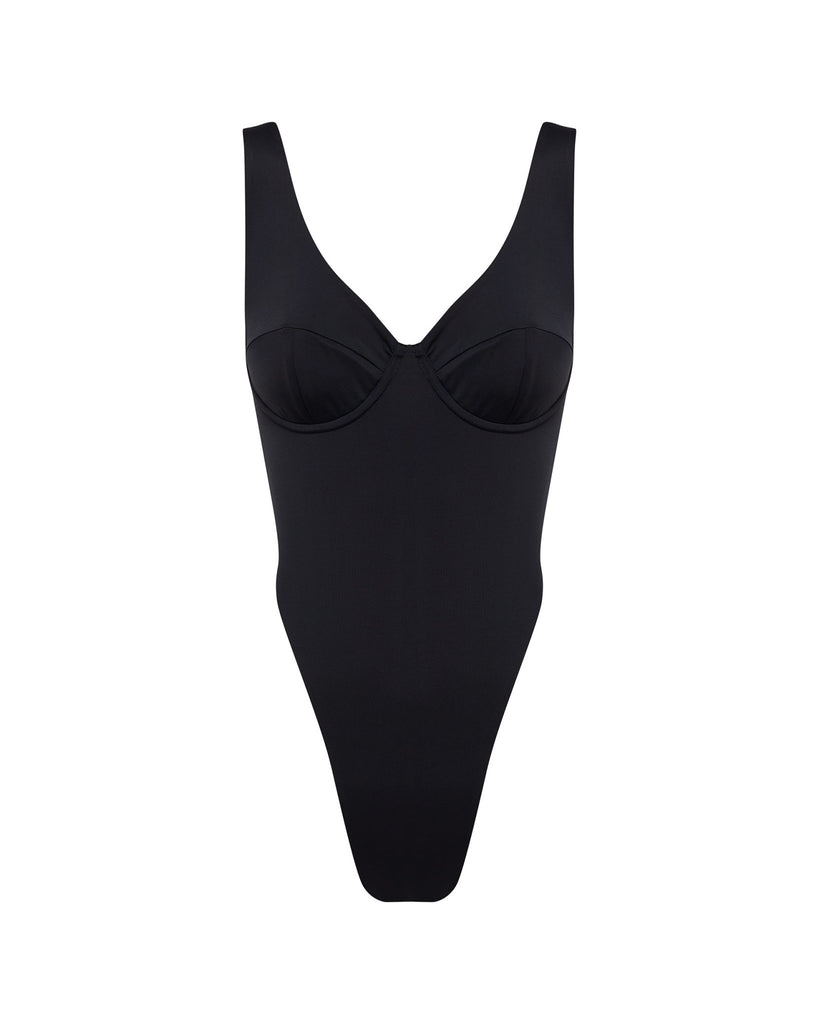 Mila One Piece | Black - MYRA SWIM