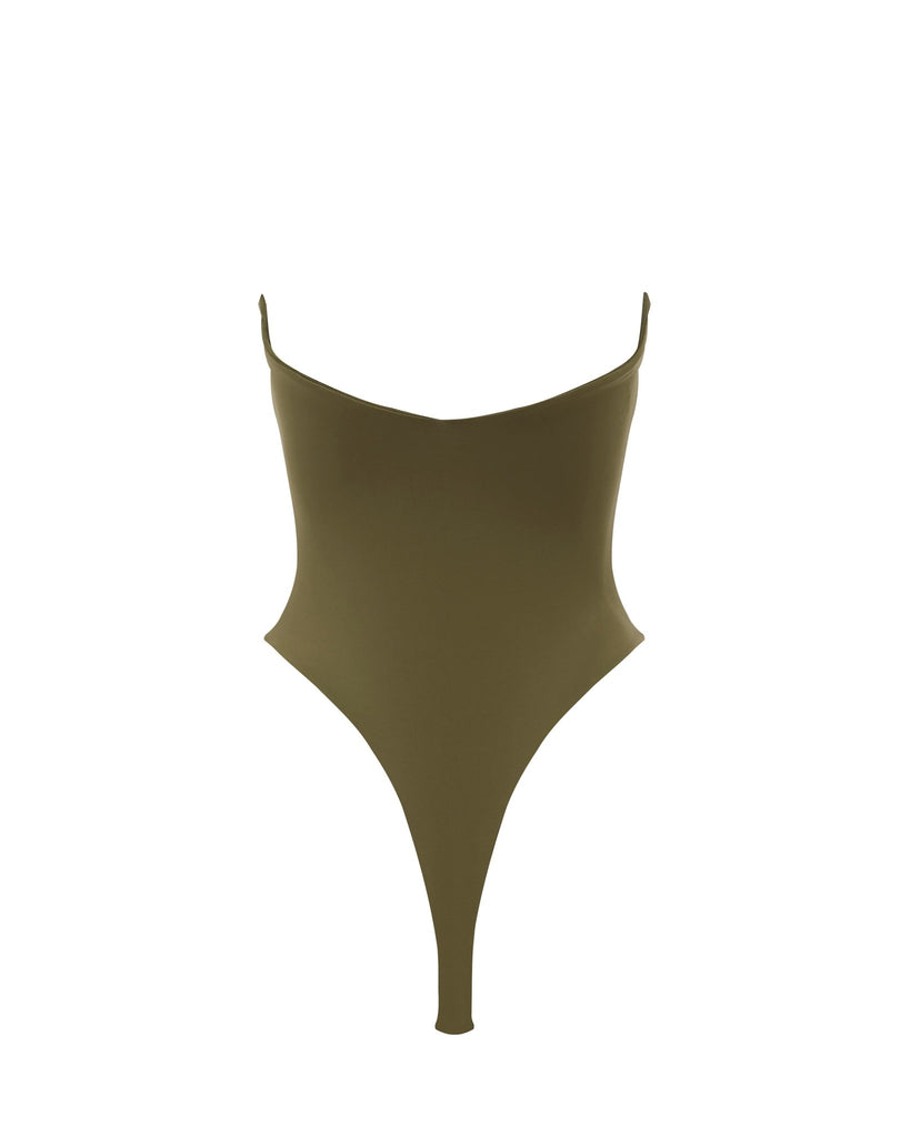 Miry One Piece | Army - MYRA SWIM