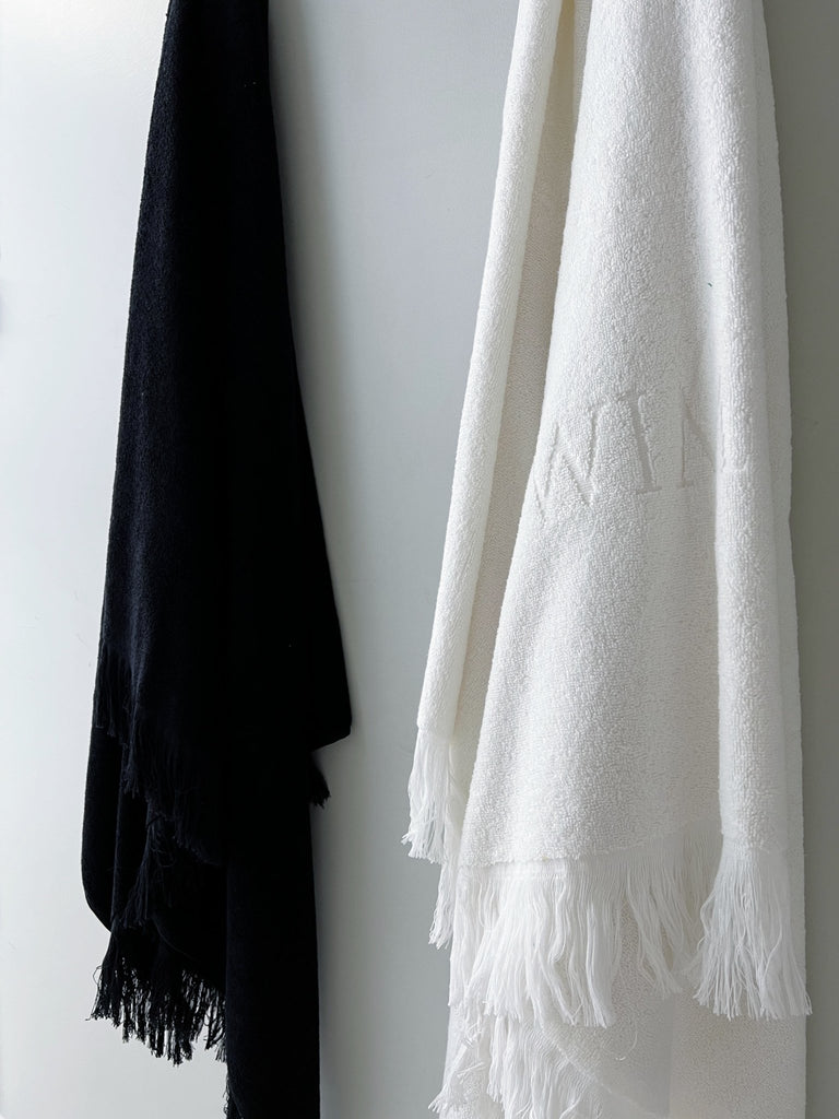 Myraswim Beach Towel | White - MYRA SWIM