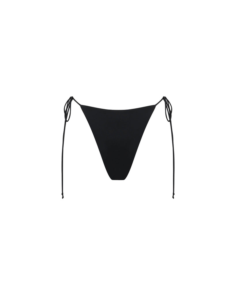Nyah Bottom | Black - MYRA SWIM