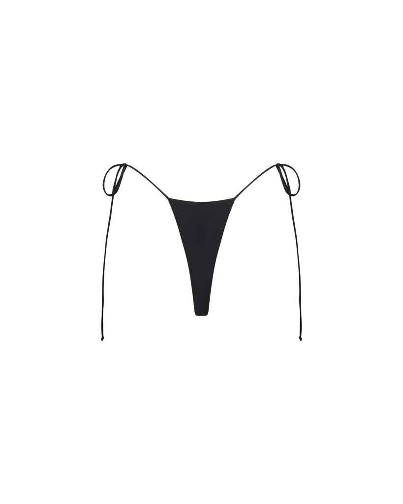 Nyah Bottom | Black - MYRA SWIM