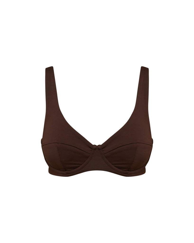 Siegil Top | Chocolate - MYRA SWIM