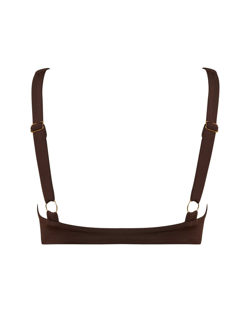 Siegil Top | Chocolate - MYRA SWIM