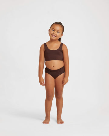 Stella Top - Mini | Chocolate - MYRA SWIM