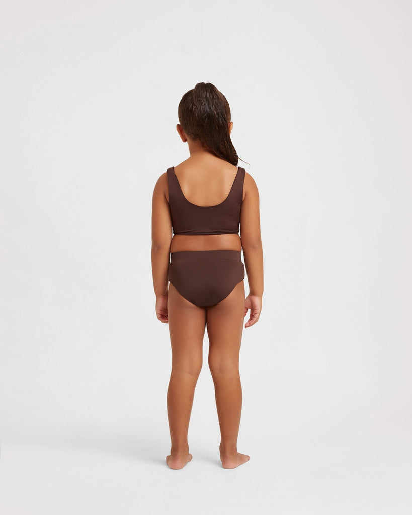 Stella Top - Mini | Chocolate - MYRA SWIM