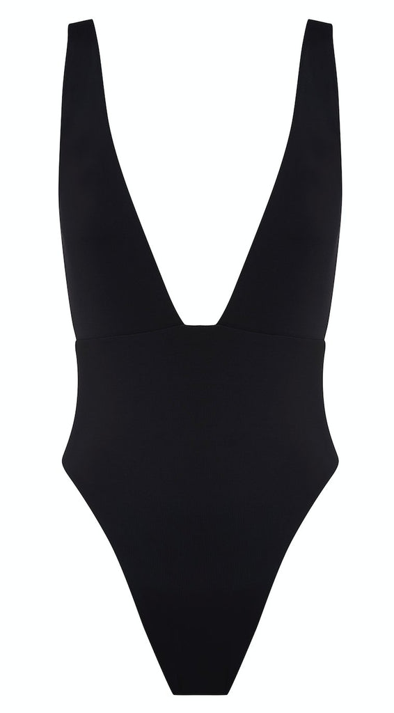 Vaughn One Piece | Black - MYRA SWIM