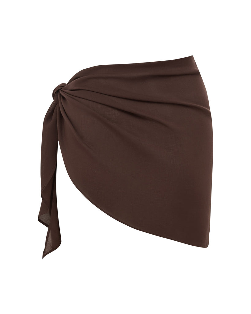 Vory Sarong | Chocolate - MYRA SWIM