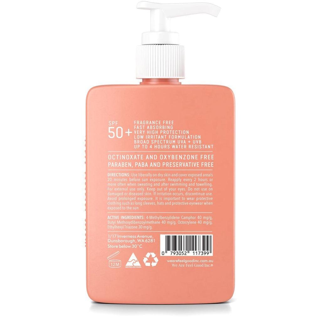 We Are Feel Good Inc - Sensitive Sunscreen Lotion SPF 50+ // 400 ml - MYRA SWIM