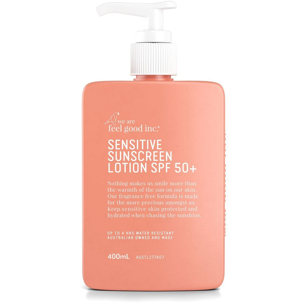 We Are Feel Good Inc - Sensitive Sunscreen Lotion SPF 50+ // 400 ml - MYRA SWIM