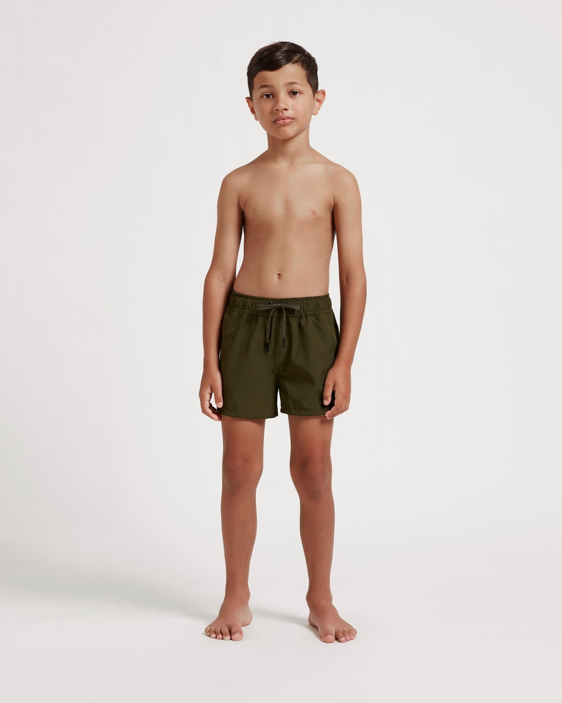 Zephyr Mini Trunks | Army - MYRA SWIM