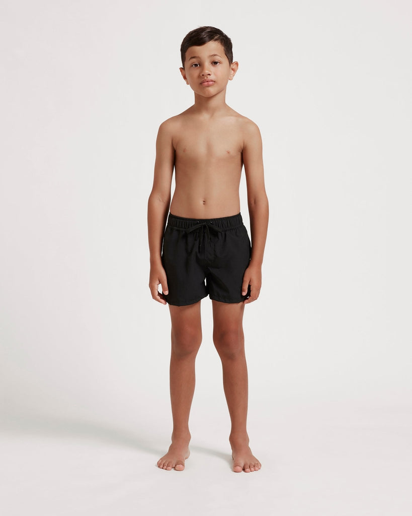 Zephyr Mini Trunks | Black - MYRA SWIM