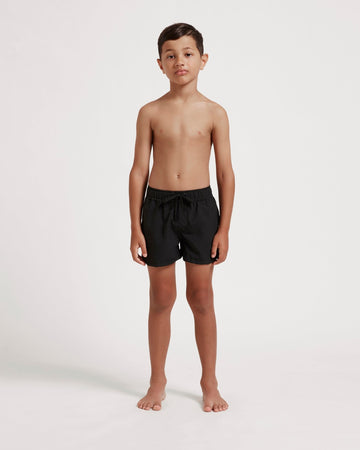 Zephyr Mini Trunks | Black - MYRA SWIM