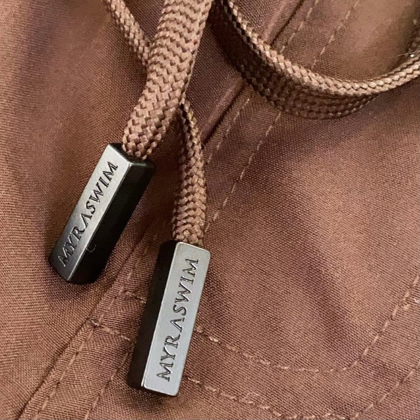 Zephyr Mini Trunks | Chocolate - MYRA SWIM