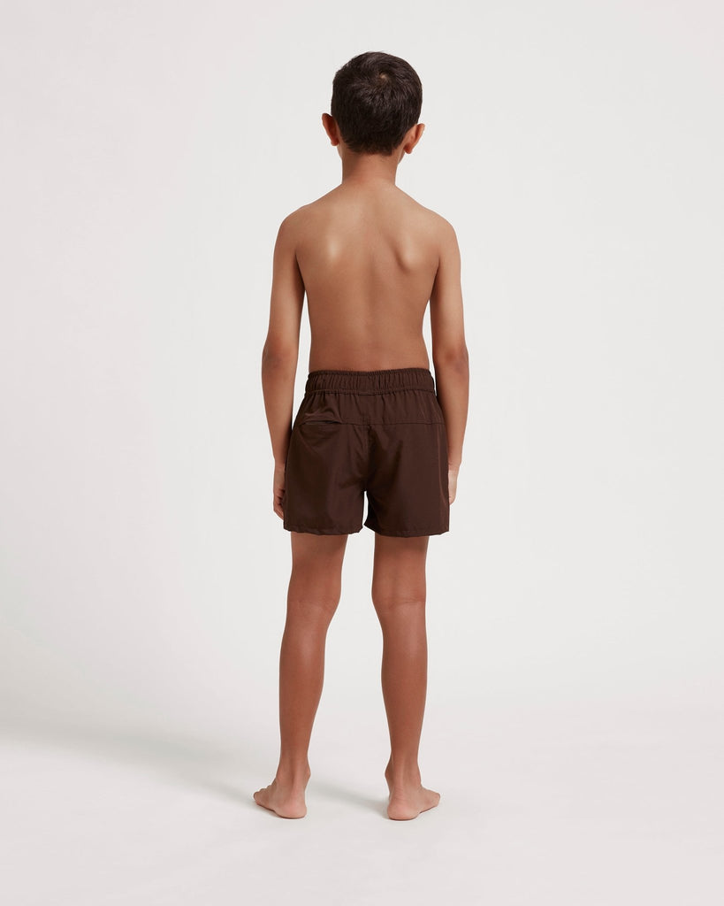 Zephyr Mini Trunks | Chocolate - MYRA SWIM