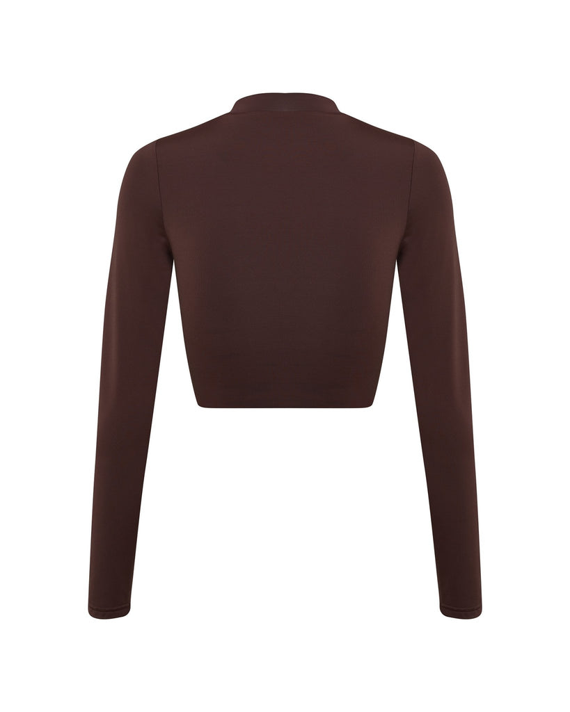 Zion Top | Chocolate - MYRA SWIM