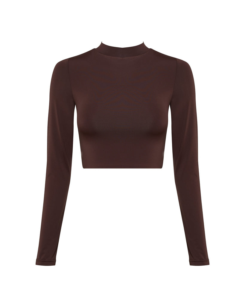 Zion Top | Chocolate - MYRA SWIM