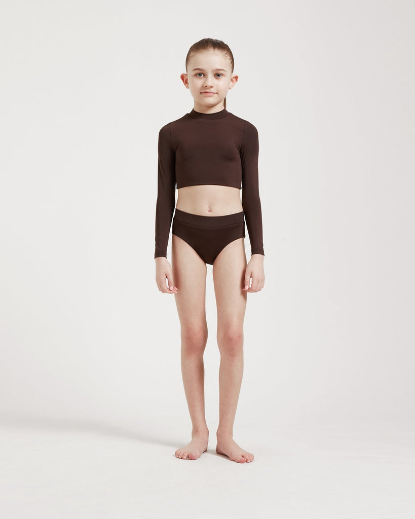 Zion Top - Mini | Chocolate - MYRA SWIM